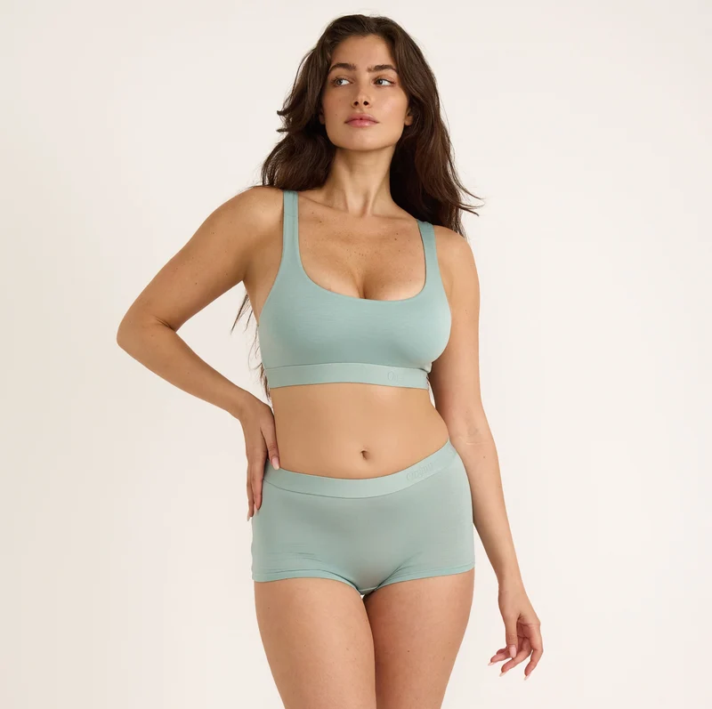 Soft Touch Scoop Neck Bralette
