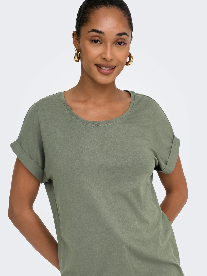 ONLMOSTER S/S O-NECK TOP NOOS JRS