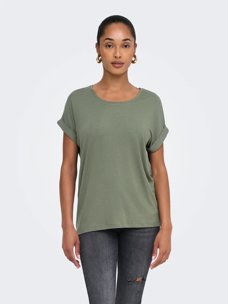 ONLMOSTER S/S O-NECK TOP NOOS JRS