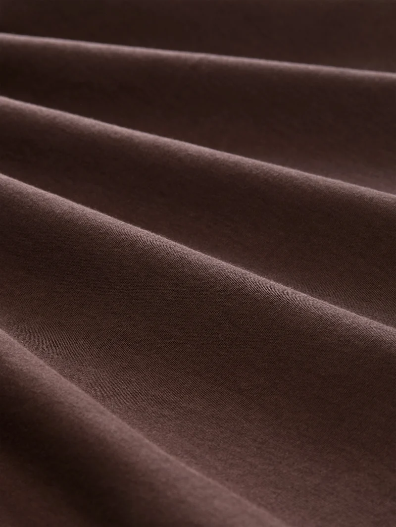 Basic Langarmshirt aus Baumwolle
