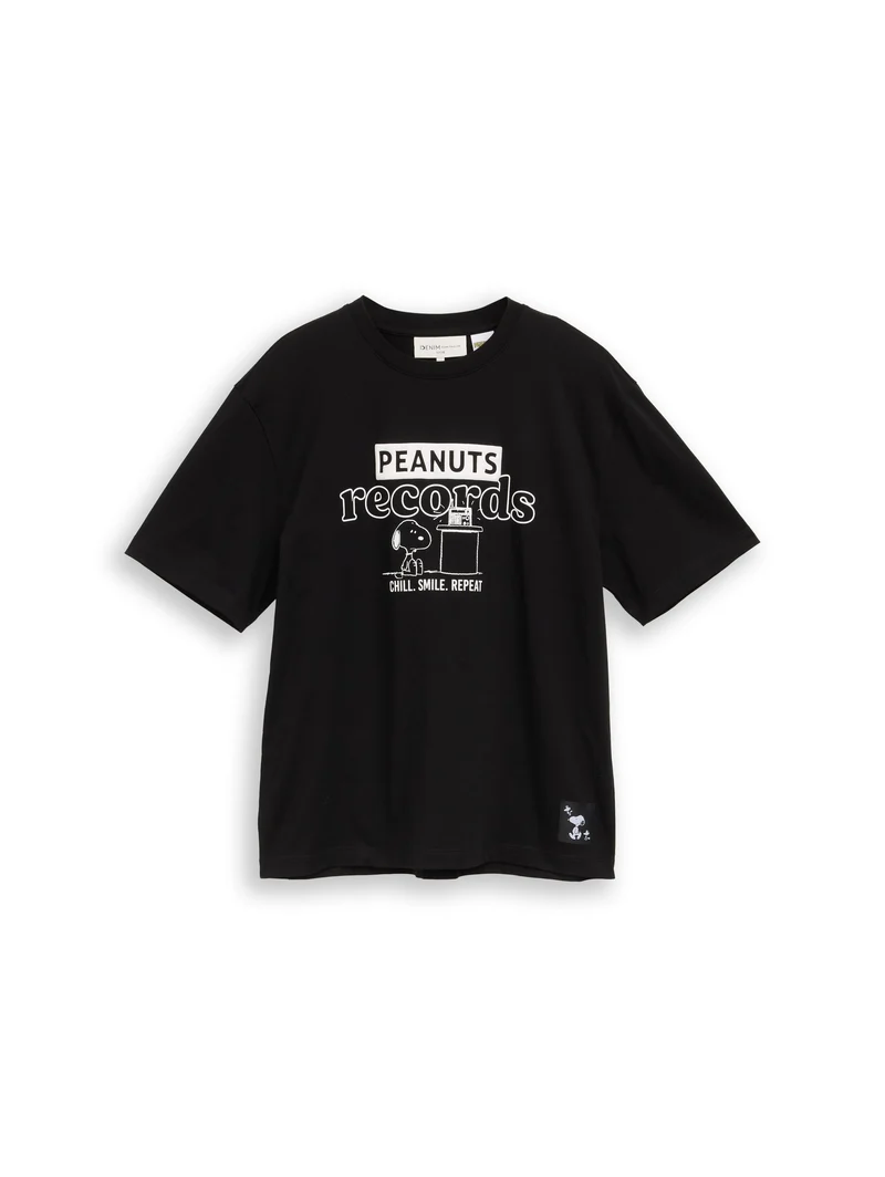 Relaxed Fit T-Shirt mit Snoopy-Print