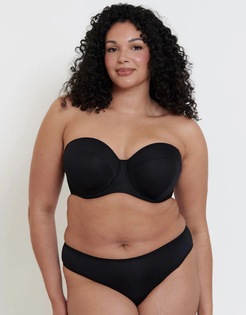 Flirtelle Celia Strapless Bra Black