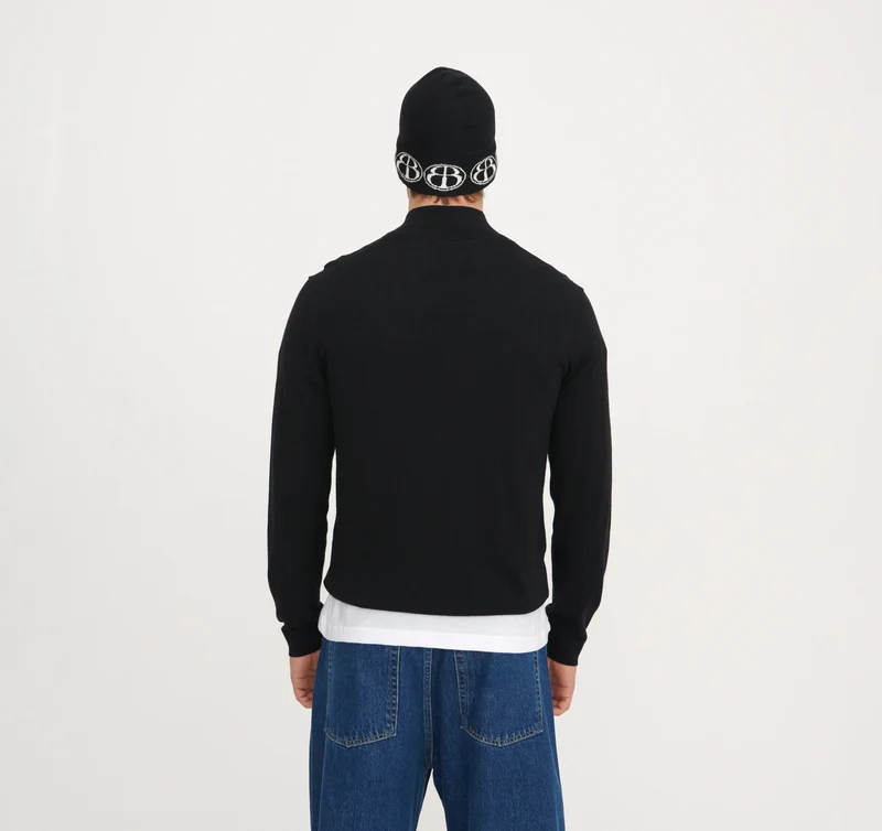 Soft Knit Jacquard Beanie