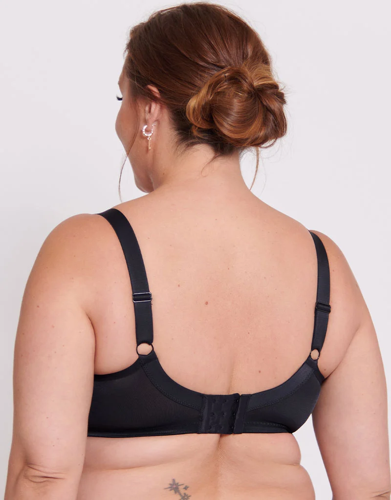 Adella Hera Full Plunge Bra Black