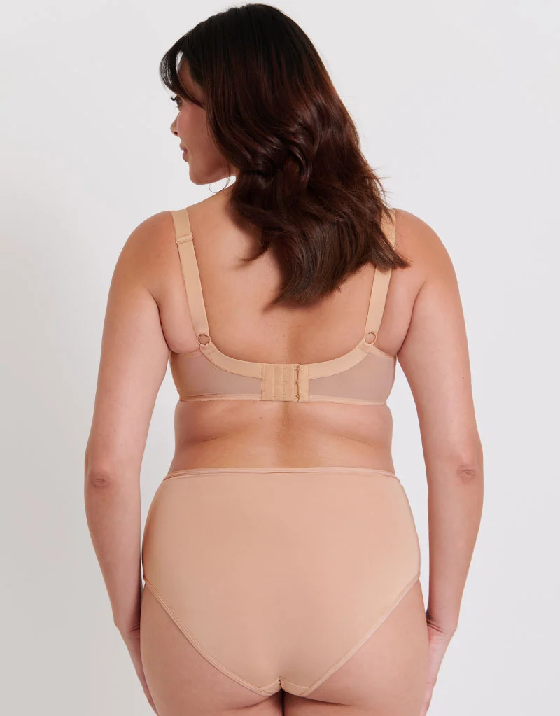 Flirtelle Emma Padded Balcony Bra Latte