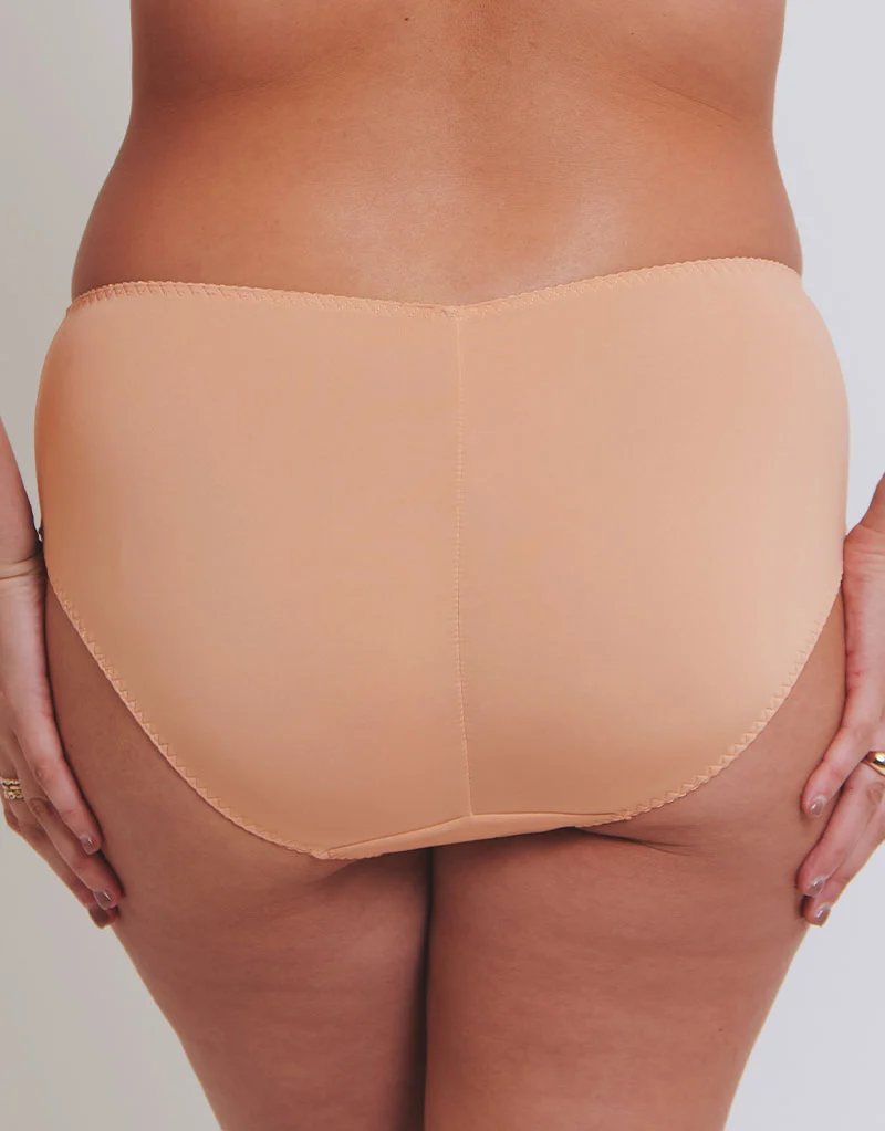 Flirtelle Swirl Brief Soft Beige