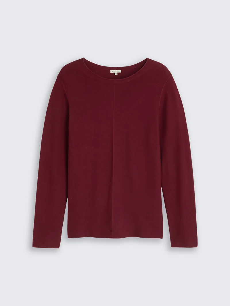 Plus Size - Strickpullover aus Baumwolle