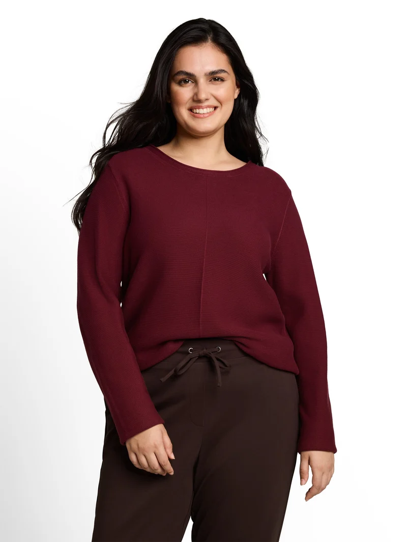 Plus Size - Strickpullover aus Baumwolle