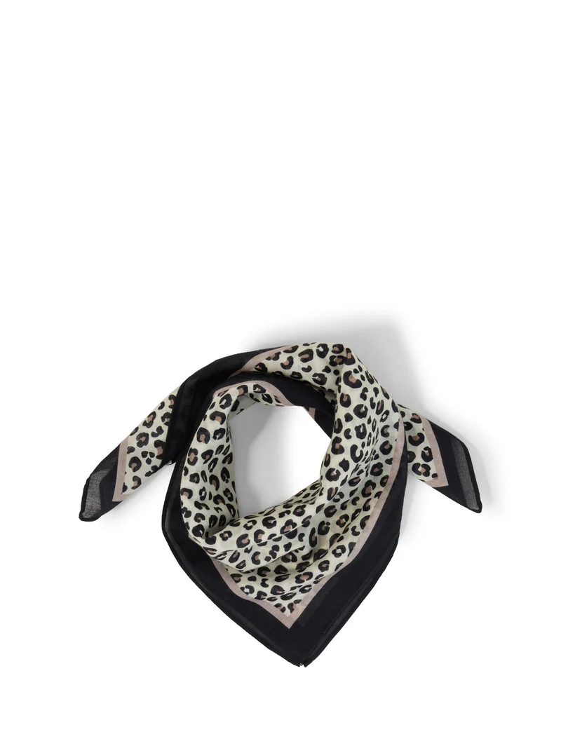 Bandana Halstuch mit Leo-Print