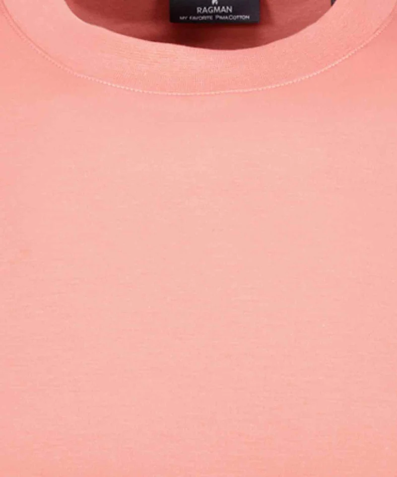 Pima T-Shirt Rundhals mit Bündchen