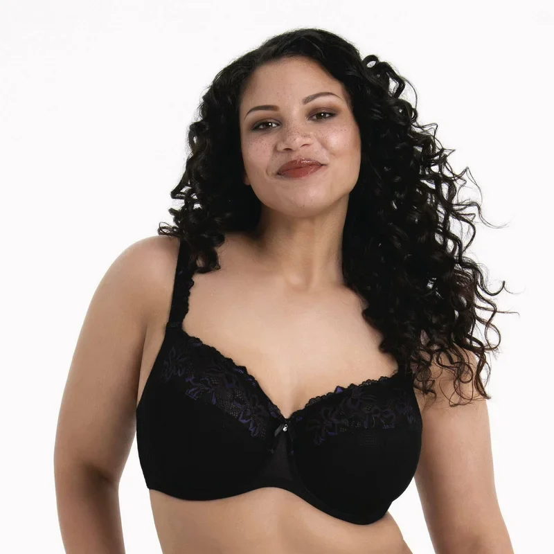 Rosa Faia - Suzette Bügel-BH mit Vollschale, Schwarz