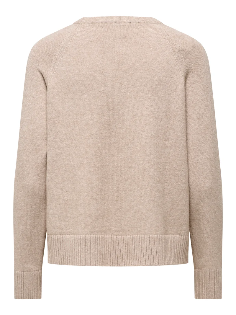 ONLPRINCESS LS O-NECK RAGLAN KNT NOOS