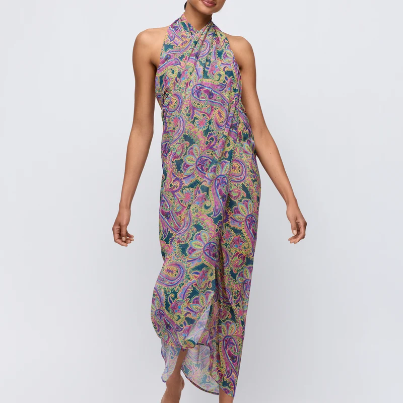 JOLISE Tropical Paisley Bademode Pareo