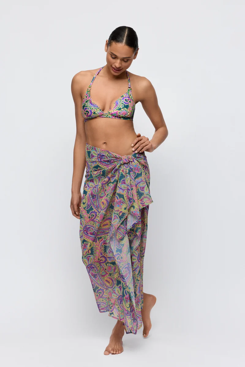 JOLISE Tropical Paisley Bademode Pareo
