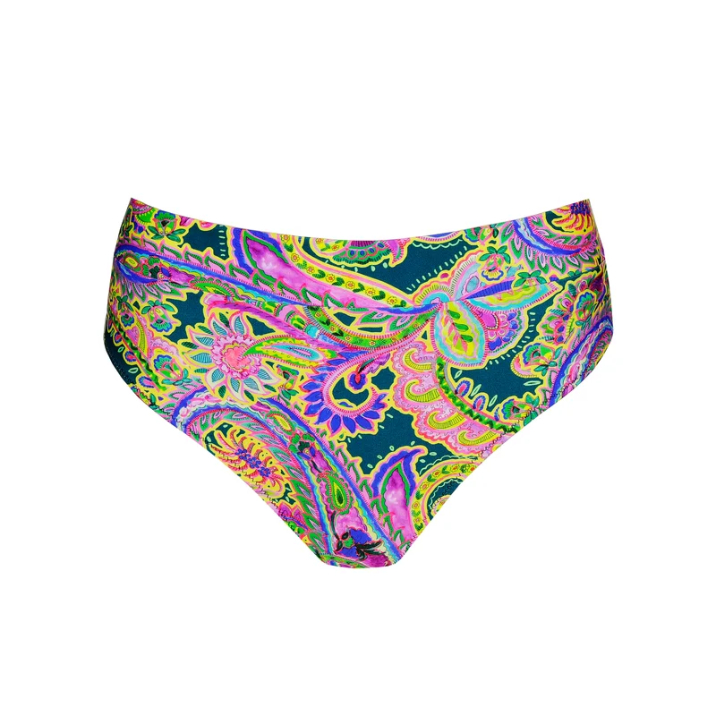 JOLISE Tropical Paisley Bikinislip mit Umschlag
