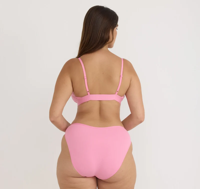 Core Rib Open Back Scoop Bralette