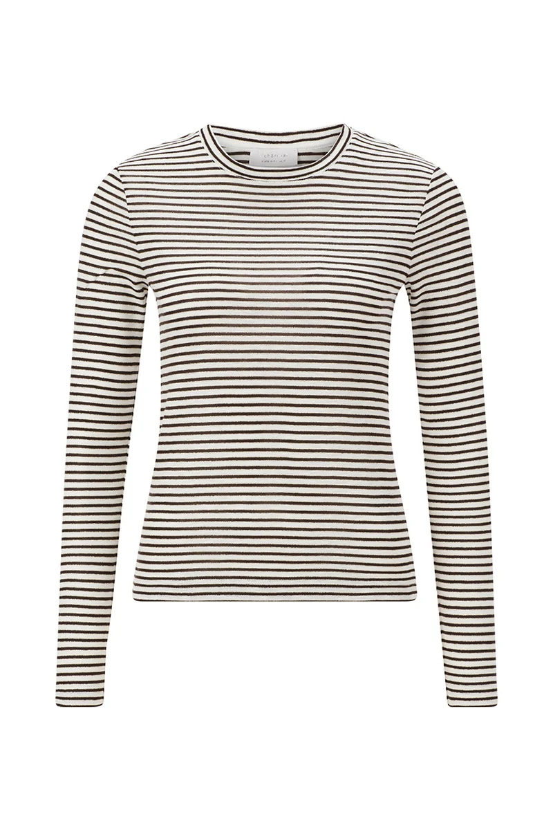 Organic Sparkle Striped Longsleeve