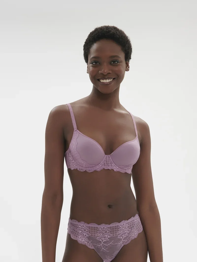 Simone Perele - Reve 3D Plunge Bra Glamourous Mauve