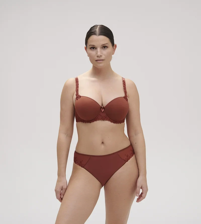 Simone Perele - Andora 3D-geformter BH Canyon Brown