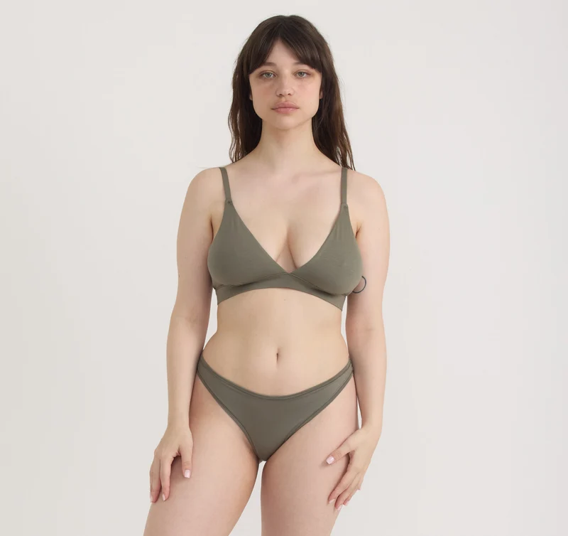 Soft Touch Veil Triangle Bralette