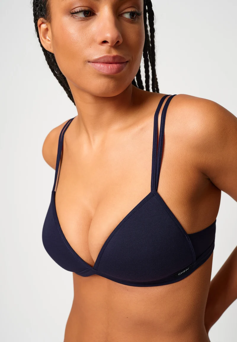 SKINY Damen Triangel gepaddet Cotton Essentials