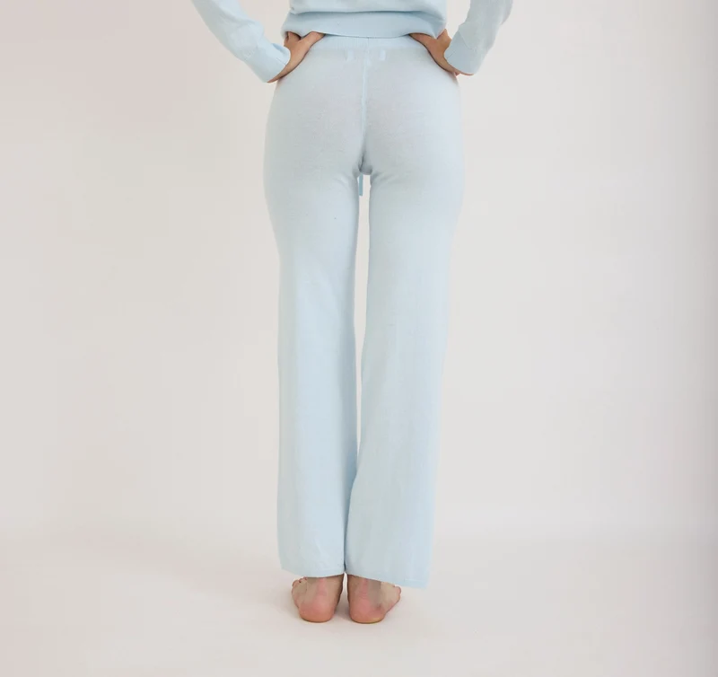 Soft Knit Straight Leg Pants