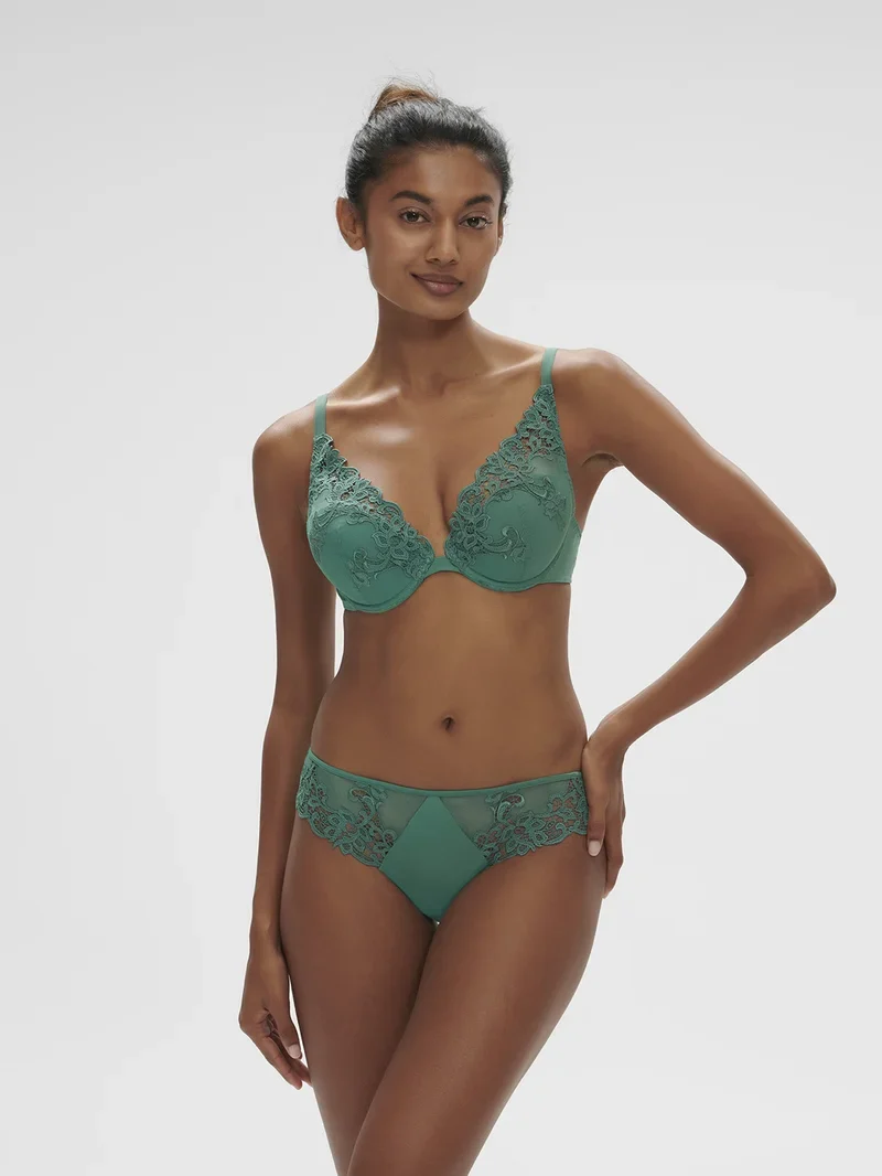 Simone Perele - Saga Triangle Push-Up-BH Gartengrün