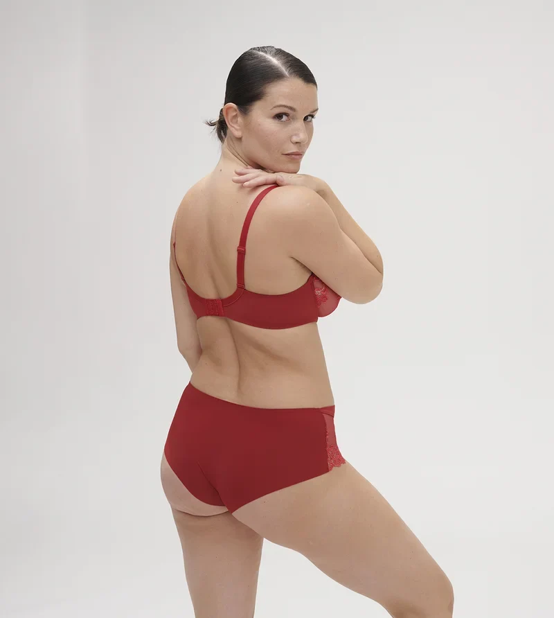 Simone Perele - Saga Boyshort Panty Lipstick