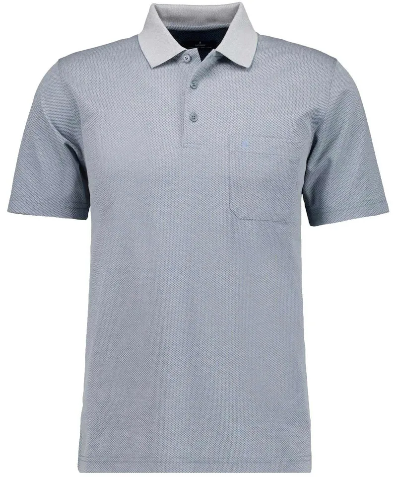 Softknit-Polo "Fischernetz"