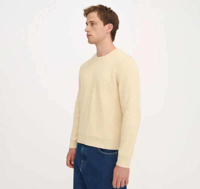 Soft Knit Chunky Crewneck Sweater