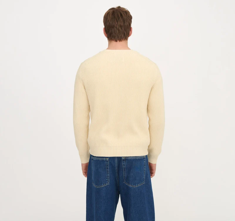 Soft Knit Chunky Crewneck Sweater