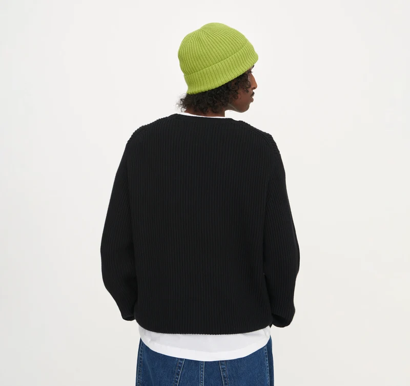Soft Knit Chunky Crewneck Sweater