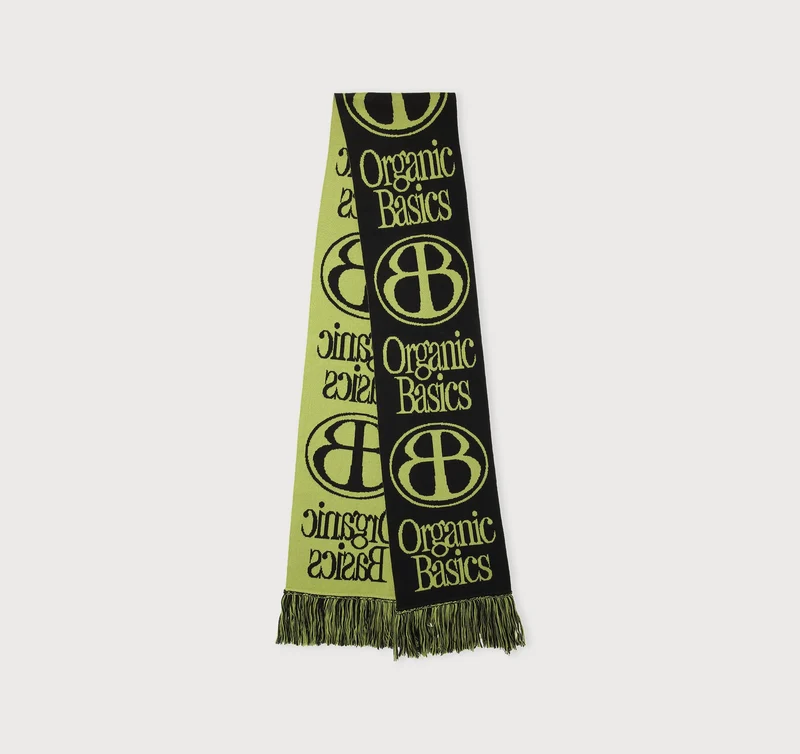 Soft Knit Jacquard Scarf