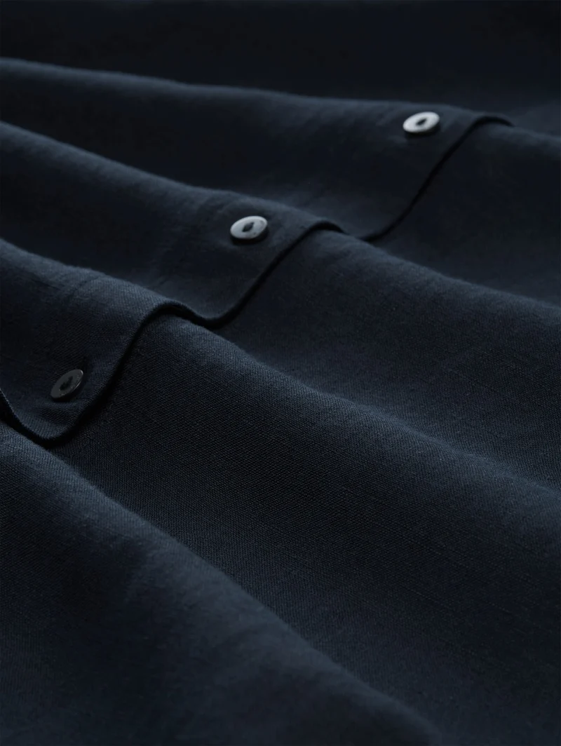 Loose Fit Midi-Kleid mit Gürtel
