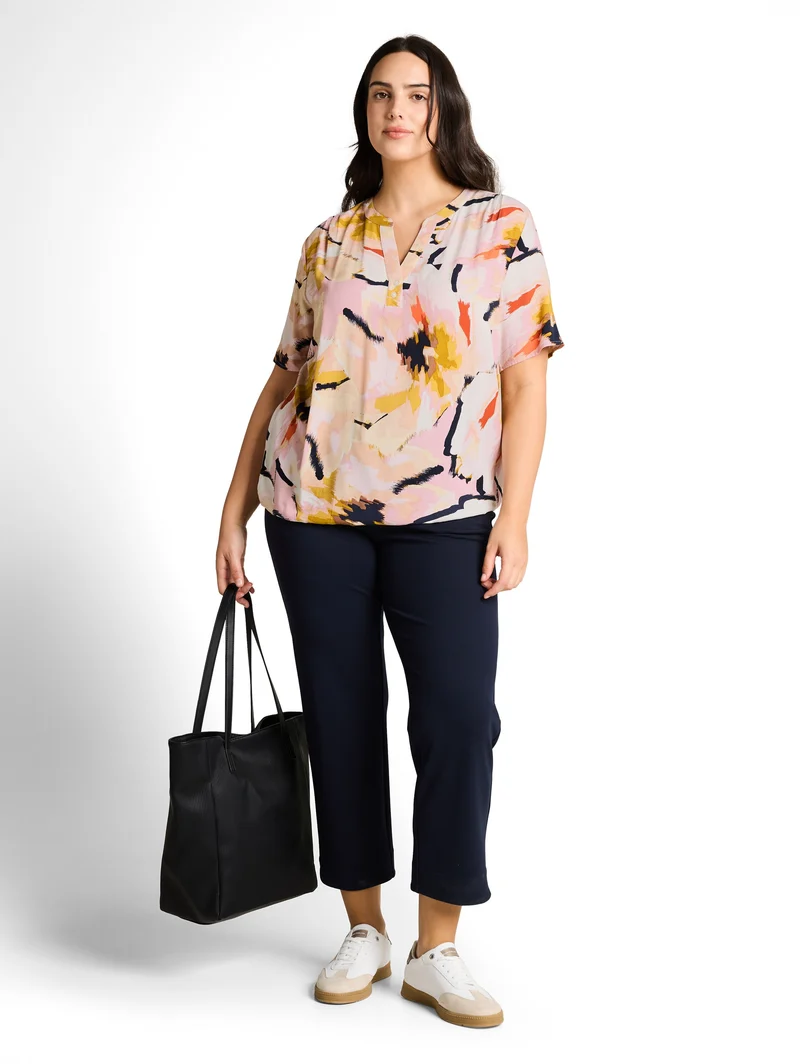 Plus Size - Bluse mit Muster