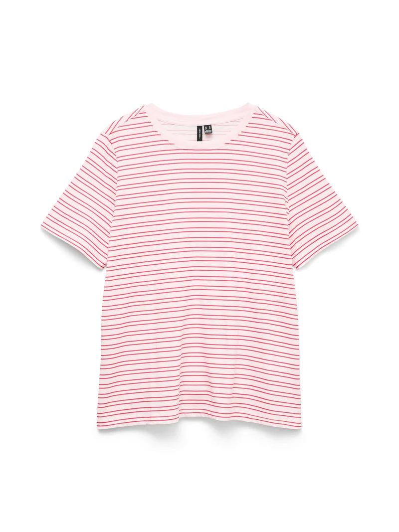 VMPAULINA STRIPE SS T-SHIRT JRS NOOS