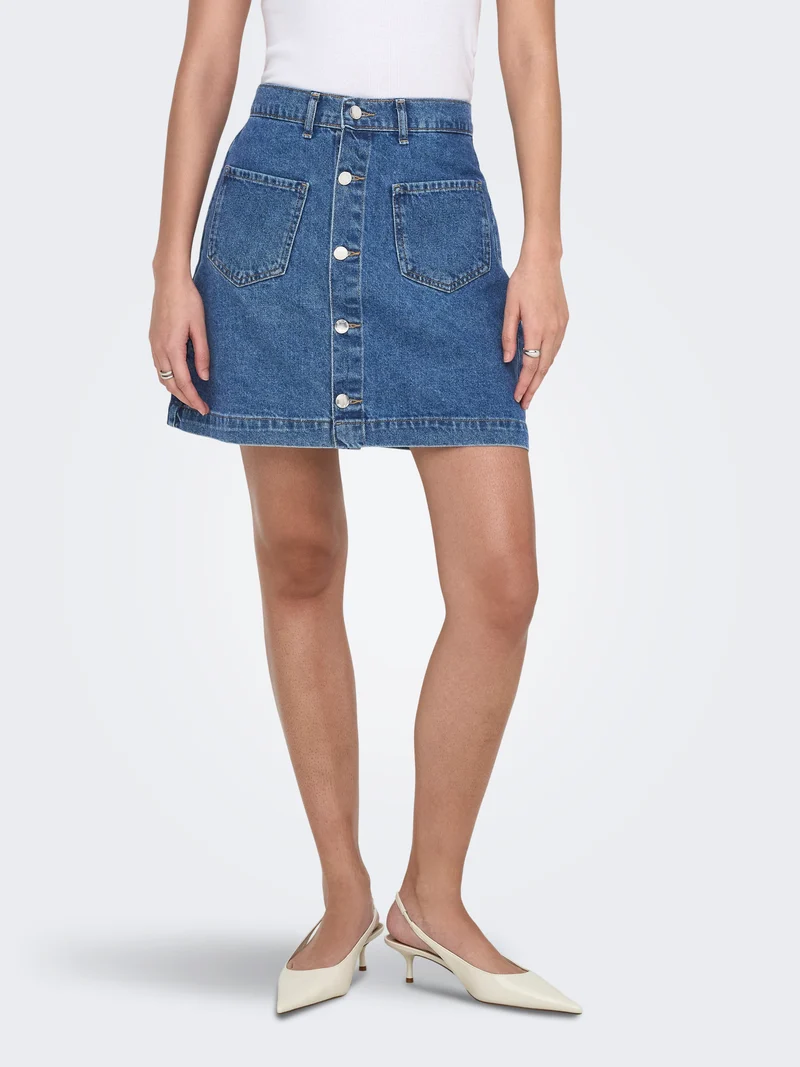 ONLAMAZING HW SKIRT TAI DNM NOOS