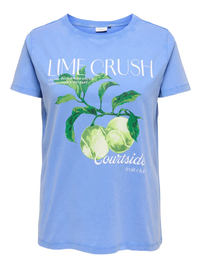 CARSHANIA S/S PRINT REG TOP JRS