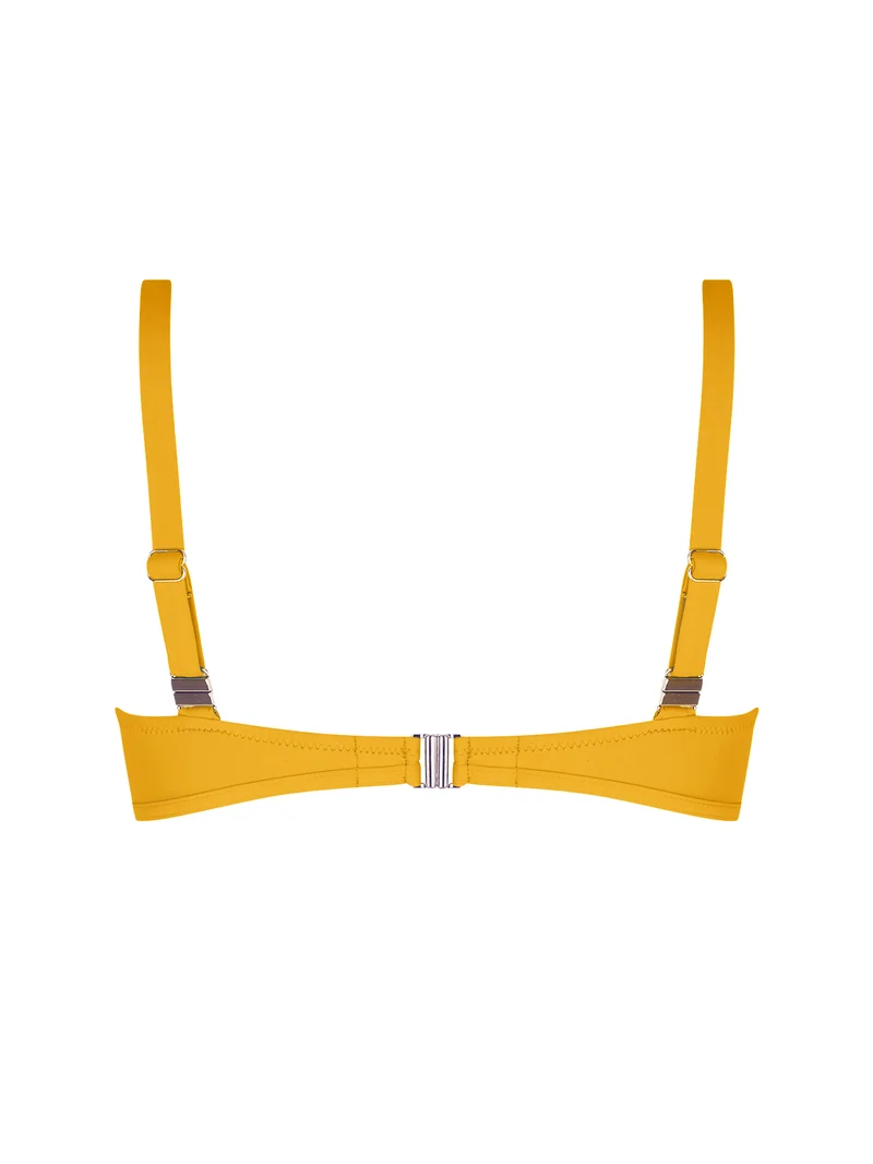 Antigel Swimwear by Lise Charmel - La Chiquissima Underwired Triangle Bikini Jaune Paille
