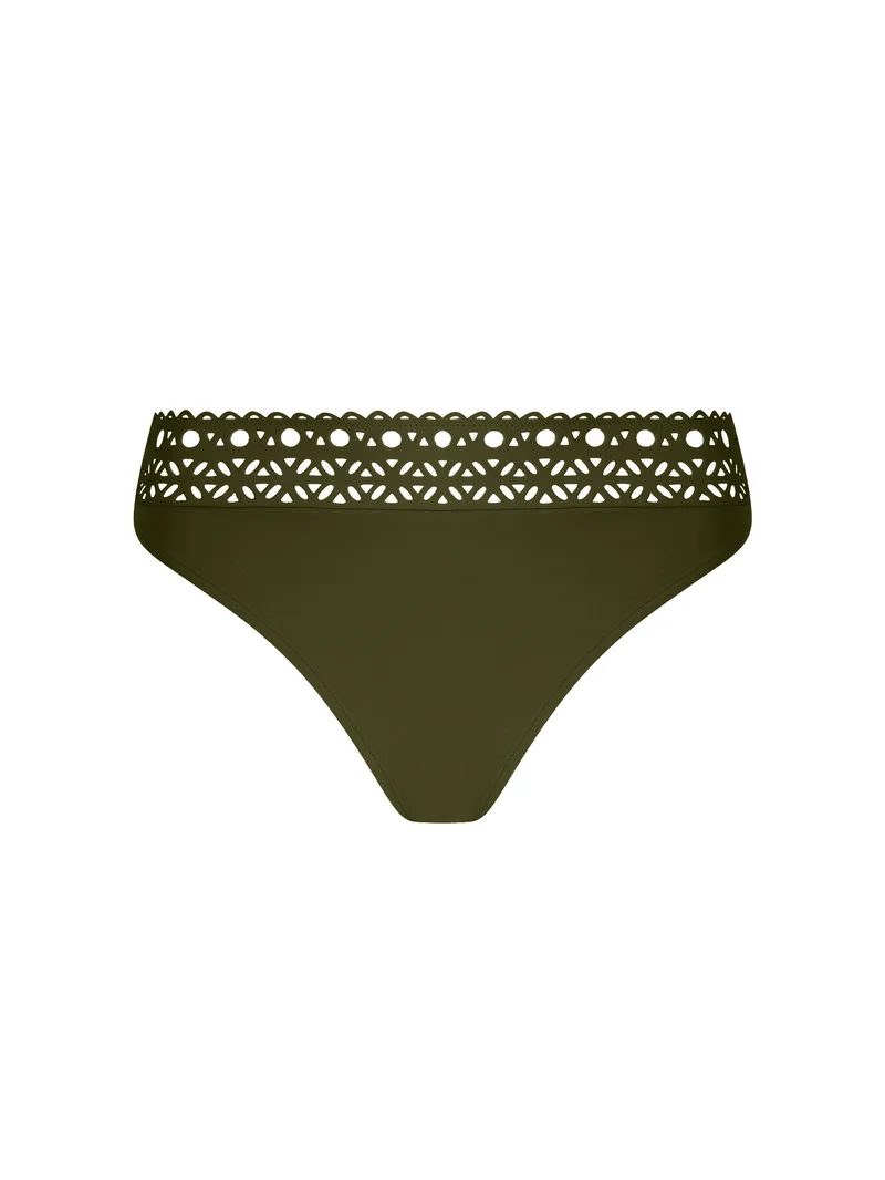 Lise Charmel Bademode - Ajourage Couture Bikini mit weitem Seiten- und Unterteil Ajourage Avocat