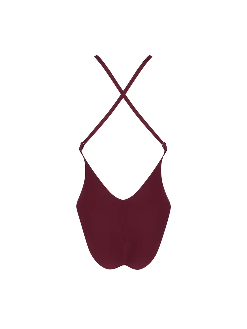 Antigel Bademode von Lise Charmel - La Chiquissima Multi-Position Wireless Swimsuit Prune