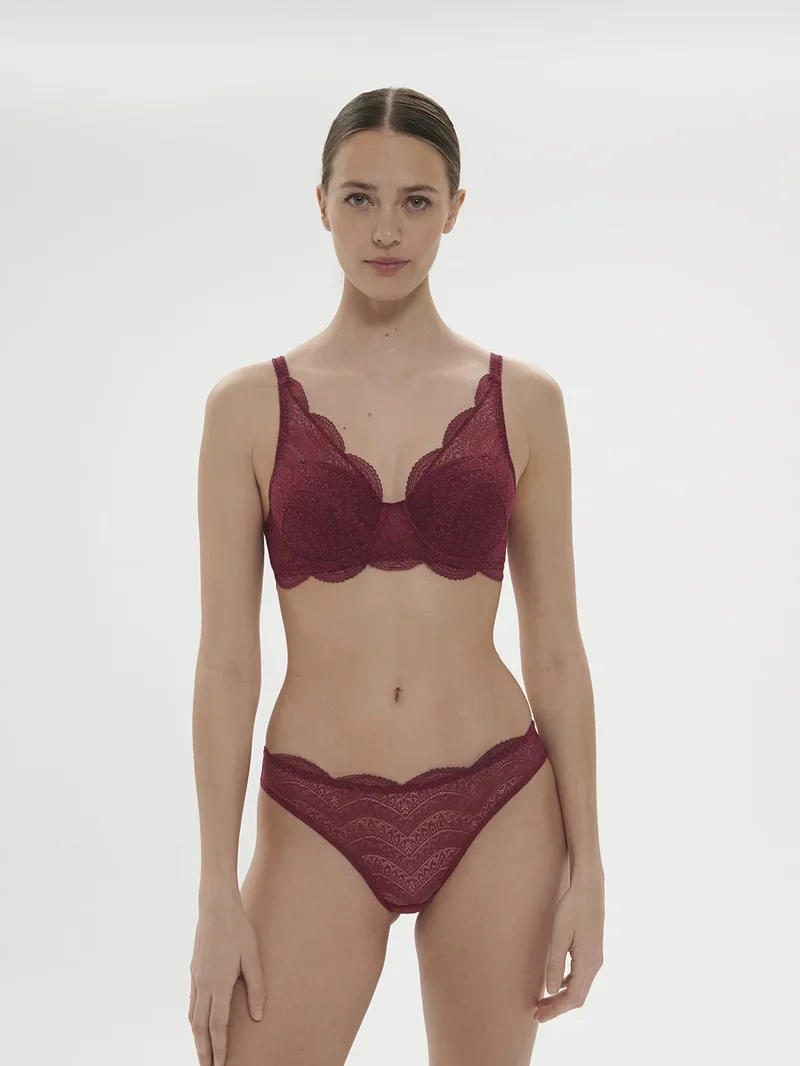Simone Perele – Karma 3D-geformter BH, Spinellrot