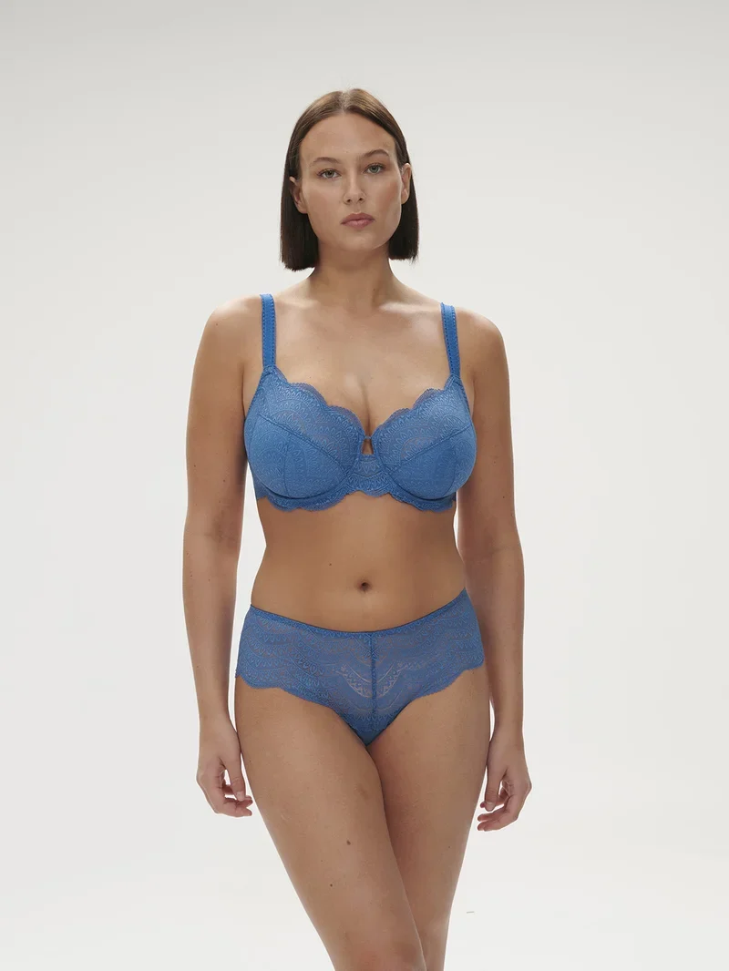 Simone Perele - Karma Boyshort Panty Myosotis Blue