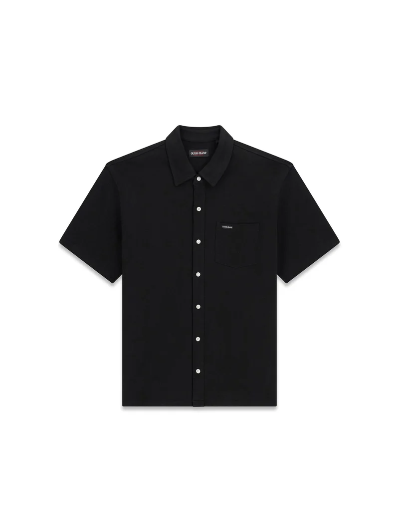 GJ REG FIT SLUB PIQUE SS SHIRT