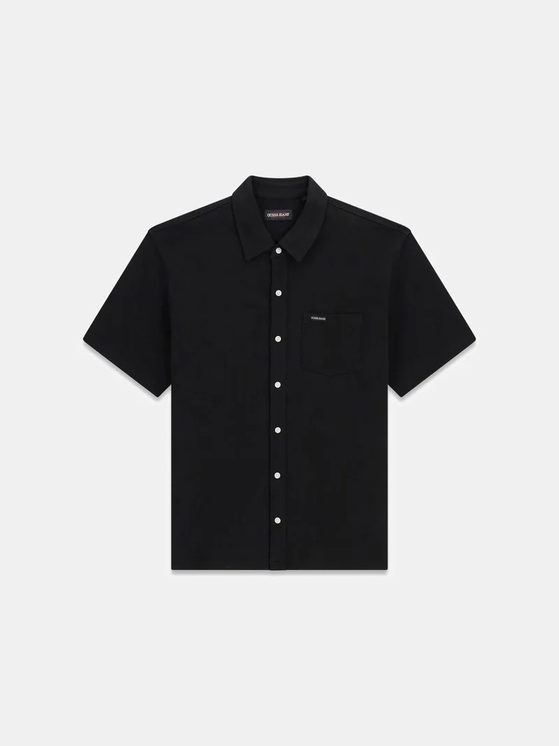 GJ REG FIT SLUB PIQUE SS SHIRT