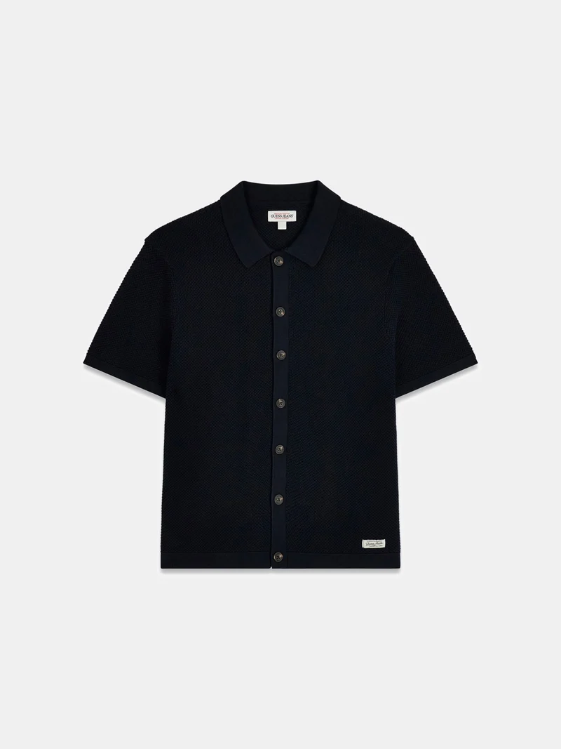 GJ SS BUTTONED POLO SWTR