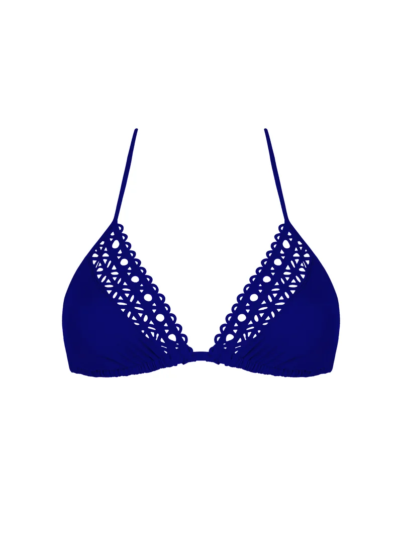Lise Charmel Bademode - Ajourage Couture Weich gepolsterter Triangel-Bikini Ajourage Outremer
