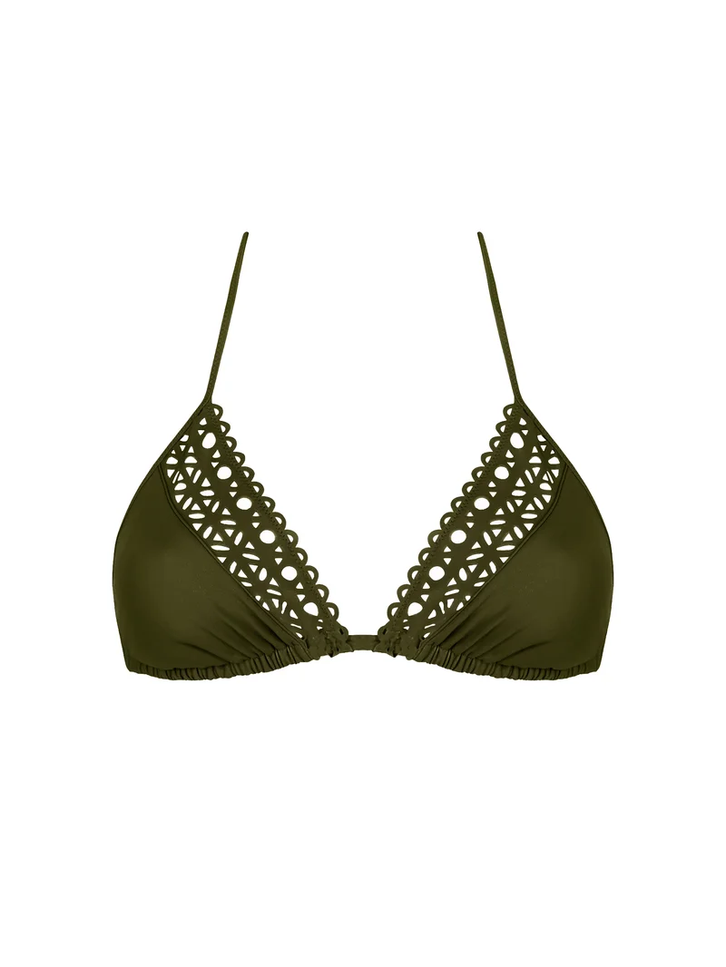 Lise Charmel Bademode - Ajourage Couture Soft Padded Triangle Bikini Ajourage Avocat