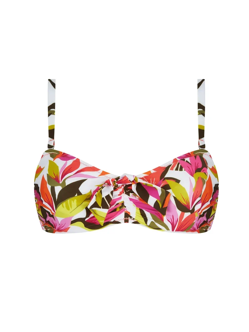 Antigel Swimwear von Lise Charmel - La Radieuse Fuller Cup Strapless Bikini Blanc Canopee