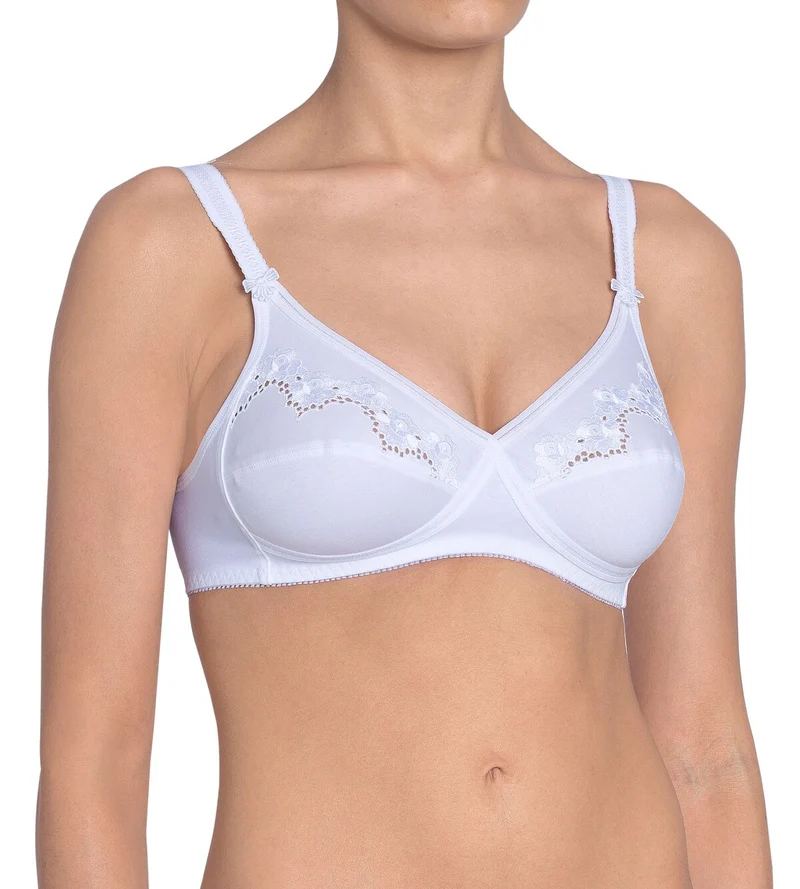 Triumph - Elasti Plus Cotton Cross BH Weiß